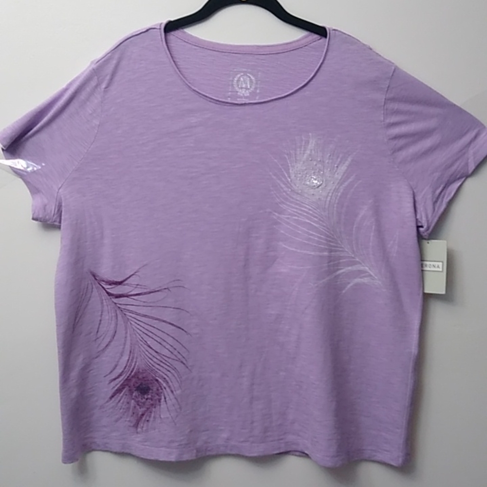 Merona Women's Knit Top, Lilac, 2, NWT